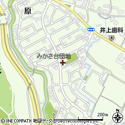 福岡県筑紫野市原166-320周辺の地図