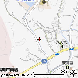 高知県高知市春野町内ノ谷2239周辺の地図