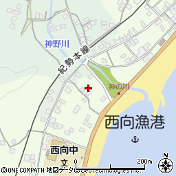 和歌山県東牟婁郡串本町西向882周辺の地図