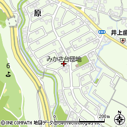 福岡県筑紫野市原166-202周辺の地図