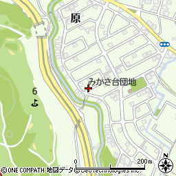 福岡県筑紫野市原166-188周辺の地図