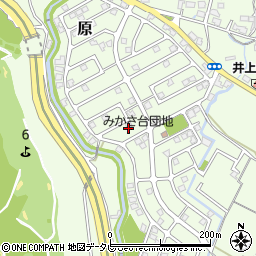 福岡県筑紫野市原166-195周辺の地図