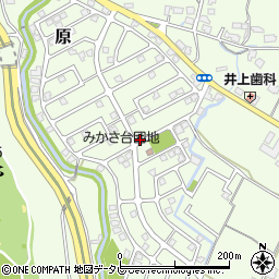 福岡県筑紫野市原166-318周辺の地図