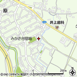 福岡県筑紫野市原166-333周辺の地図