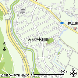 福岡県筑紫野市原166-204周辺の地図