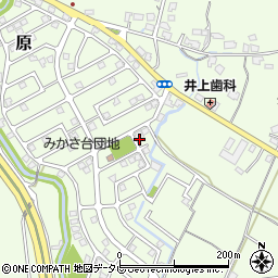 福岡県筑紫野市原166-332周辺の地図