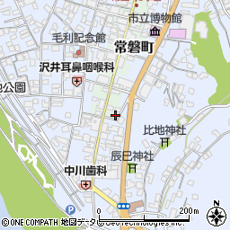 愛媛県大洲市常磐町130周辺の地図