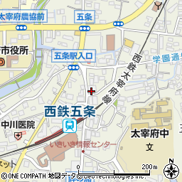 筑紫女学園大学　臨床心理センター周辺の地図
