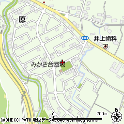 福岡県筑紫野市原166-309周辺の地図