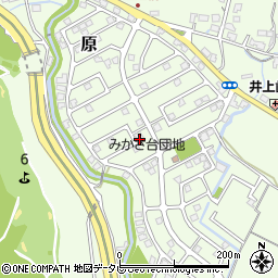 福岡県筑紫野市原166-193周辺の地図