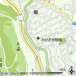 福岡県筑紫野市原166-173周辺の地図