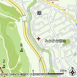 福岡県筑紫野市原166-171周辺の地図