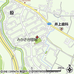 福岡県筑紫野市原166-310周辺の地図