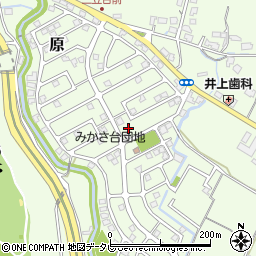 福岡県筑紫野市原166-307周辺の地図