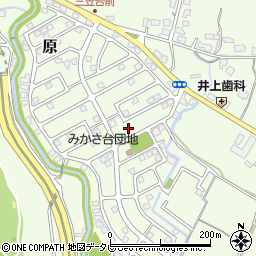 福岡県筑紫野市原166-305周辺の地図