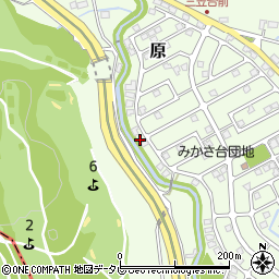 福岡県筑紫野市原166-114周辺の地図
