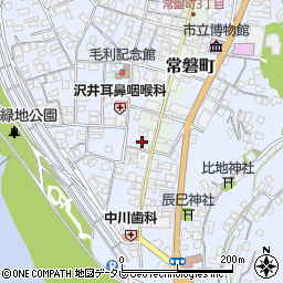 愛媛県大洲市常磐町2周辺の地図