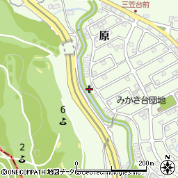 福岡県筑紫野市原166-113周辺の地図