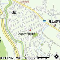 福岡県筑紫野市原166-306周辺の地図