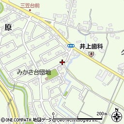 福岡県筑紫野市原166-314周辺の地図
