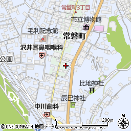 愛媛県大洲市常磐町123周辺の地図