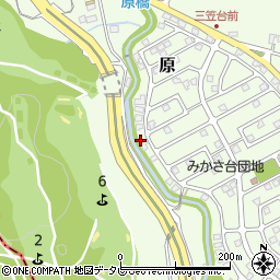 福岡県筑紫野市原166-112周辺の地図