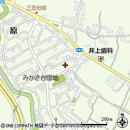 福岡県筑紫野市原166-301周辺の地図
