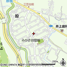 福岡県筑紫野市原166-273周辺の地図