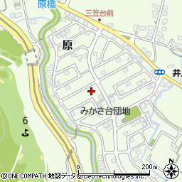福岡県筑紫野市原166-165周辺の地図