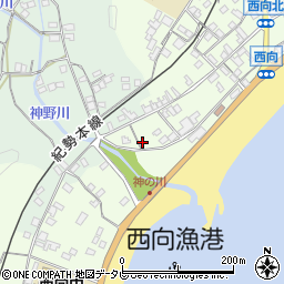 和歌山県東牟婁郡串本町西向874周辺の地図