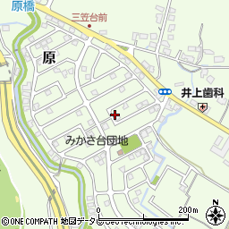 福岡県筑紫野市原166-290周辺の地図