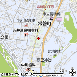 愛媛県大洲市常磐町121周辺の地図