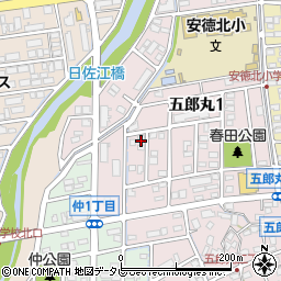 福岡県那珂川市五郎丸1丁目159周辺の地図
