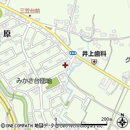 福岡県筑紫野市原166-299周辺の地図