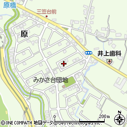 福岡県筑紫野市原166-289周辺の地図