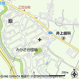 福岡県筑紫野市原166-294周辺の地図
