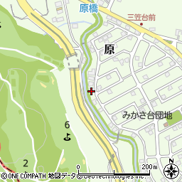 福岡県筑紫野市原166-111周辺の地図