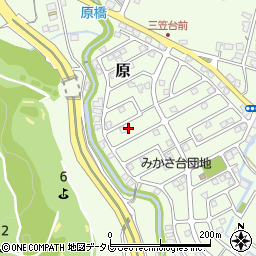 福岡県筑紫野市原166-85周辺の地図