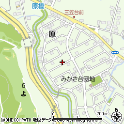福岡県筑紫野市原166-94周辺の地図
