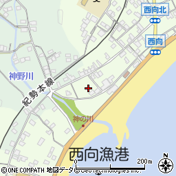 和歌山県東牟婁郡串本町西向870周辺の地図