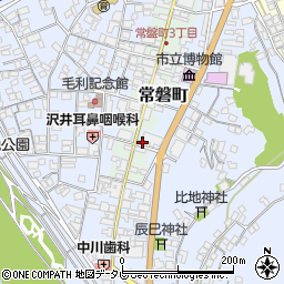 愛媛県大洲市常磐町120周辺の地図