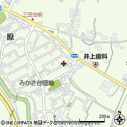 福岡県筑紫野市原166-296周辺の地図