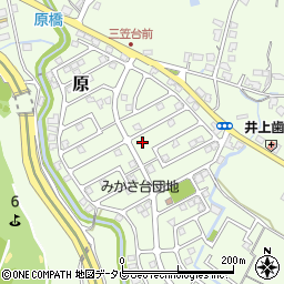福岡県筑紫野市原166-271周辺の地図
