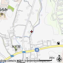 高知県高知市春野町内ノ谷1389周辺の地図
