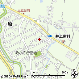 福岡県筑紫野市原166-286周辺の地図