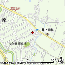 福岡県筑紫野市原166-297周辺の地図
