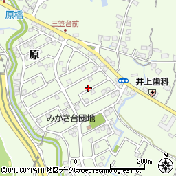 福岡県筑紫野市原166-276周辺の地図