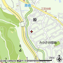 福岡県筑紫野市原166-75周辺の地図