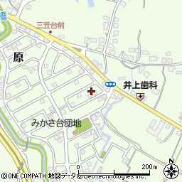 福岡県筑紫野市原166-285周辺の地図