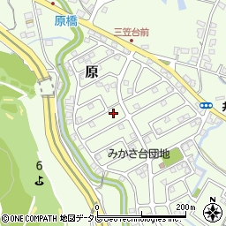 福岡県筑紫野市原166-82周辺の地図